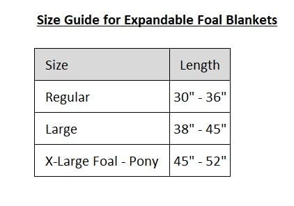 STORM SHIELD Euro Fit Bellyband Foal Horse Turnout Blankets | Mini Horse Blanket | Turnout Blankets for Horses Waterproof | Foal Blanket | Winter Horse Blankets - size: 30 - 36