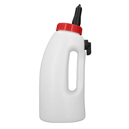 4L Calf Nursing Feeding Bottle, Calf Bottle with Nipple Handle Milk Pot Calves Nursing Milk Feeding Bottle with Handle Livestock Supplies