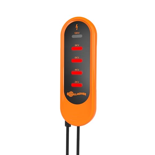 Gallagher Fence Voltage Indicator | Reliable, Battery-Free Electric Fence Tester with Water-Resistant Design