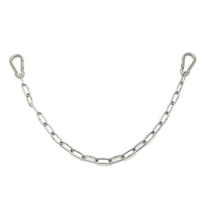 Will's Family Store 20 inch Stainless Steel Gate Chain with Carabiners Max 440 Pounds for Livestock and Poultry - size: 1 pack