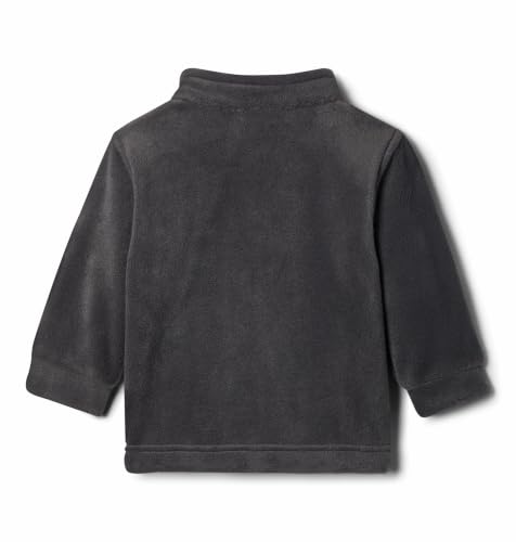 Columbia Youth Steens Mountain II Fleece Jacket - color: City Grey/Shark, size: 6-12 Months