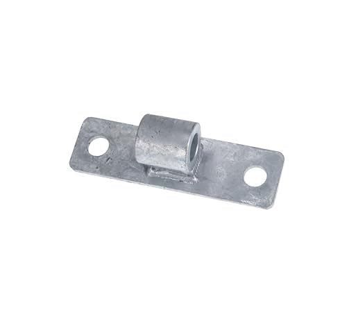 Gate Hinge Wall Mount Gate Hinge for 5/8'' Pin Chain Link Fence Post Hinge (2 Pcs) - size: 2 Pcs