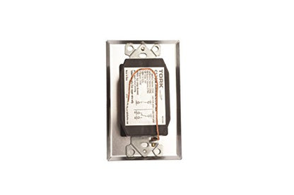 NSI TORK C530M Spring-Wound In-Wall Twist Timer with Commercial Style Metal Plate and 30-Minute Length for Automatic Shutoff of Motors or Lights, #12AWG