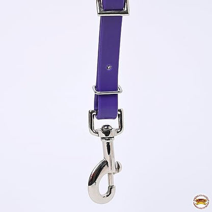 HILASON Western Horse Biothane Leather Breast Collar Tack - color: Purple