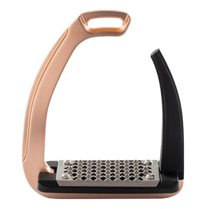 Acavallo Rel-X Easy Stirrups - color: Rose Gold