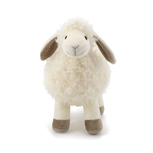 8.5" White/Cream Sheep Stuffed Animals for Boys and Girls,Soft and Adorable Lamb Plush Toys for Newborn Babies,Great Gifts on Birthday,Christmas,Baby Shower,Easter,Machine Washable - color: Stand Sheep