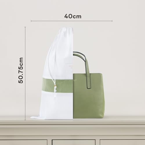 Hayden Hill Luxury Organic Cotton Dust Bags for Handbags Medium 3 Pack - size: Medium (16" W × 20" H)