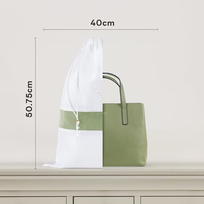 Hayden Hill Luxury Organic Cotton Dust Bags for Handbags Medium 3 Pack - size: Medium (16" W × 20" H)