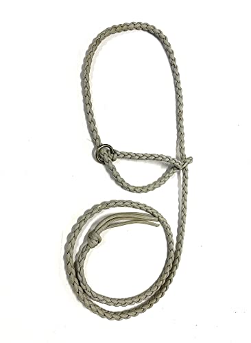 adustable goat halter and lead silver grey sheep halter small livestock halter
