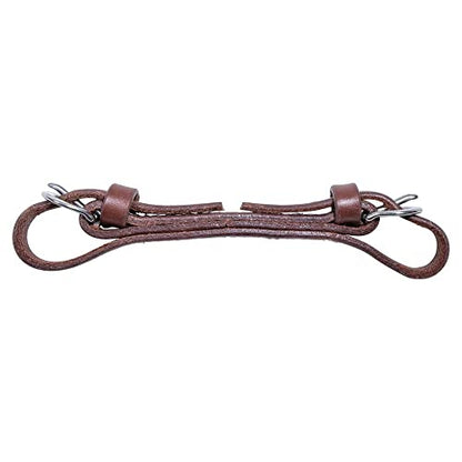 Schneiders Billy Royal Oiled Hermann Oak Leather Curb Strap | Billy Royal Curb Strap for Horses | Superior Comfort | Thick Center Section | Handcrafted Oiled Hermann Oak Leather | Made in USA