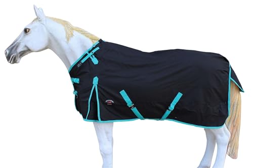 82" 1200D Turnout Rain Horse Sheet Light Winter Blanket Gusset 356