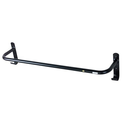 Roma Rug/Blanket Rail, Black, Black