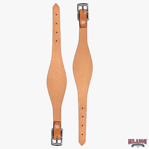 HILASON Western Leather Tack Horse Saddle Stirrup Fender Hobble Straps - color: Tan