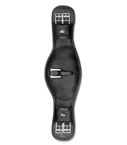 Wintec Anatomic Elastic Girth with CAIR - color: Black, size: 24