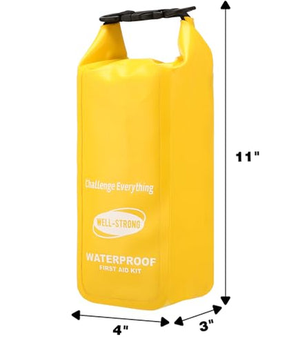 Waterproof First Aid Kit for Boat Marine Roll Top Dry Bag Yellow - color: Ws011-yellow