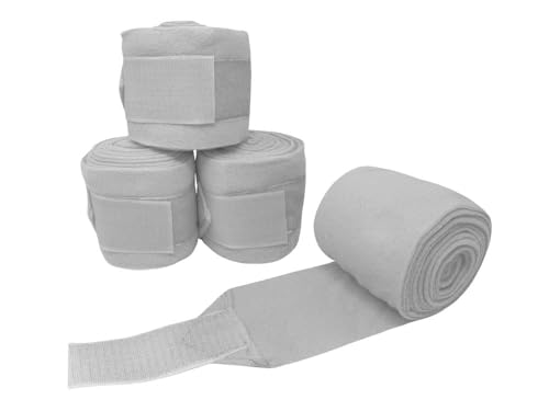 Fleece Polo Wraps w/Velco Closure - color: White
