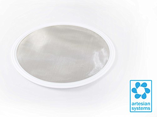 2.5" Tri Clamp (Teflon) PTFE Screen Filter Gasket 316L 100Uf Micron Screen Stainless Steel Pharmaceutical Grade Filter Mesh. PTFE Inverted Envelope With Floating Stainless Mesh! With FDA Certification - style: 2.5"