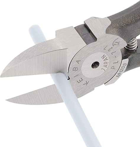 Keva PL-727 Plastic Nipper, Blade Shape, Flat, 6.9 inches (175 mm) - size: 175mm, style: Flat blade