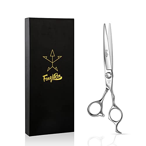 High-end Professional Extremely Very Sharp Barber Hair Cutting Scissors Hairdresser Shears For Hair 6.5 Inch Haircut Scissor Made Of Stainless Steel Alloy For Hairdressing Salon and Home Use - size: 6.5 Inch, style: Shears