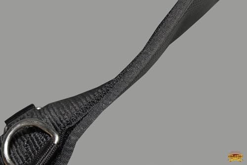 HILASON Western Horse Nylon Roper Saddle Cinch Girth Black Stainless Steel Buckle - size: 32 Inch