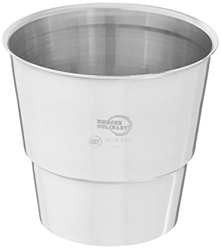Mercer Culinary Shake Collar, 4.34 Inch Top Diameter, Stainless - size: 1 Count (Pack of 1)