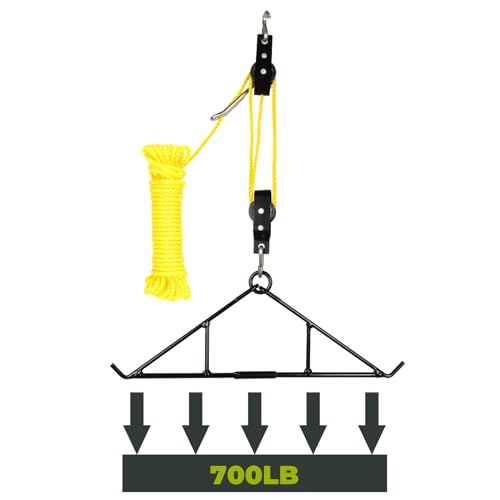 Highwild Game Hoist Gambrel & Deer Hanger Kit, 700 LB Deer Hoist