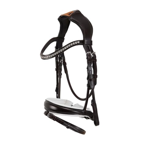 Acavallo Poesia Bridle Headstall Calfskin, Full Size, Dark Brown