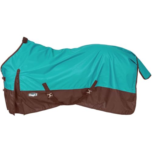 Tough 1 600 Denier Waterproof Horse Sheet - color: Turquoise, size: 81"