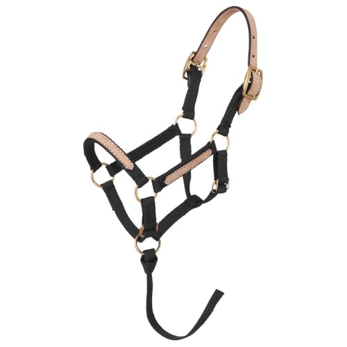 Tough1 Miniature Nylon Breakaway Halter - color: Black, size: Large