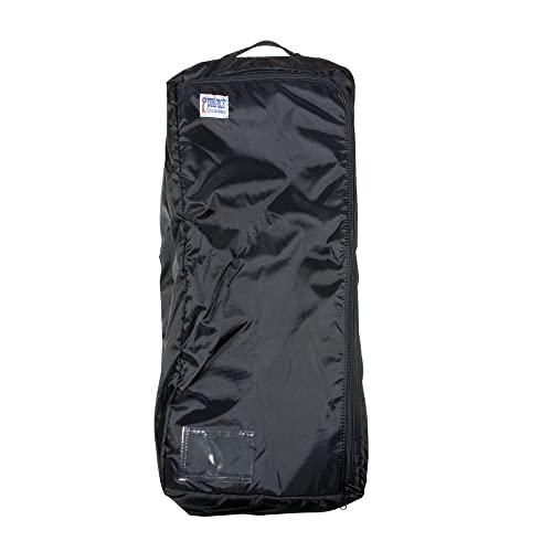 Dura-Tech Padded Halter for Horses and Bridle Bag | Color Black | Protects Halter and Bridles | Easy Access Heavy-Duty Zipper | Secure Strap Design | Water-Repellent and Durable | Ideal for Awards - color: Black