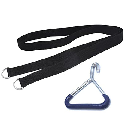 Nylon OB Calf Pulling Strap 60" for Aid in Difficult Births Use with OB Handle Goat Forceps, Cattle Delivery Instruments for Dairy Farm
