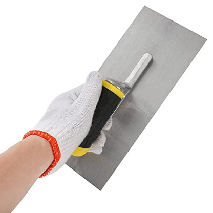 8-Piece Masonry Hand Tool Set Includes Finishing Trowel, Gauging Trowel, Pointing Trowel，etc…