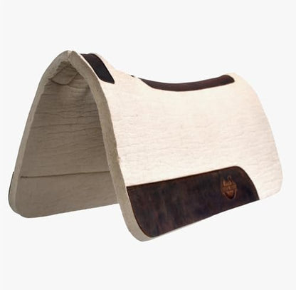 BLACK HOOF Steam Pressed Merino Wool Felt Contoured Pad - size: 3/4