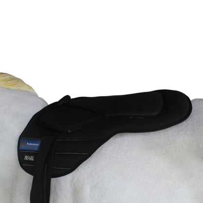 Horse Western Lightweight Neoprene Padded Bareback Saddle Pad 39186 - color: Black, size: Pad: 24" L x 36" W