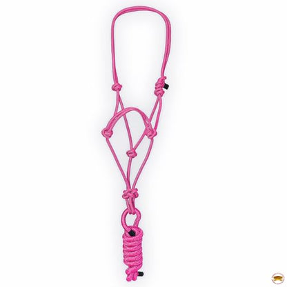HILASON Western Nylon Lead Rope Halter Horse Size 8 Ft - color: Pink