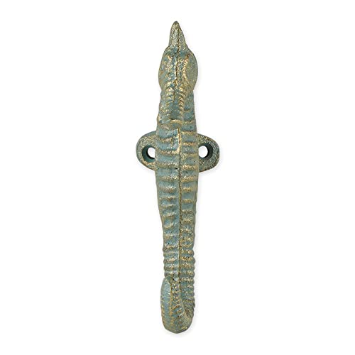 DII Cast Iron Decorative Wall Hook Set, Seahorse Hook, 2 Count - size: Seahorse Hook