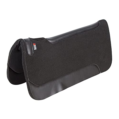 Western Felt Saddle Pad| Powerful Ceramic Therapy | Enhances Circulation | Aids Recovery & Prevents Injury | Soothes Sore Backs | Ideal for Work or Under Navajo Horse Saddle Pad