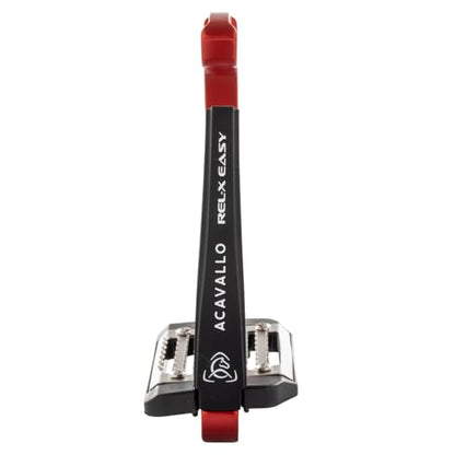 Acavallo Rel-X Easy Stirrups - color: Red