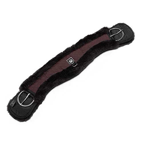 Werner Christ Horse Moon Cinch Western,Made of Real Sheepskin in Brown Brown Size 85cm - color: Brown Brown, size: 85cm