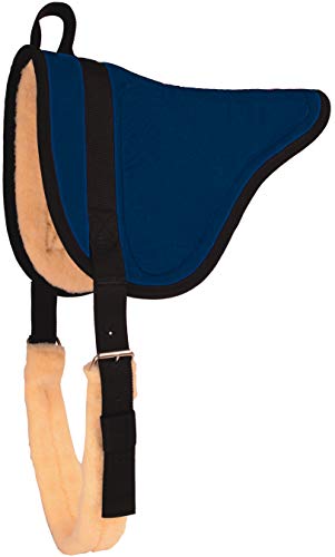 Mustang Microsuede Bareback Pad Navy, One Size - color: Navy
