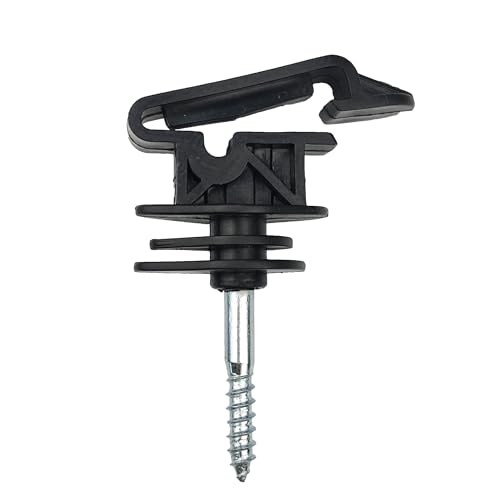 KuGuo Electric Fence Insulator, 50 Pack for Wood Post Fence