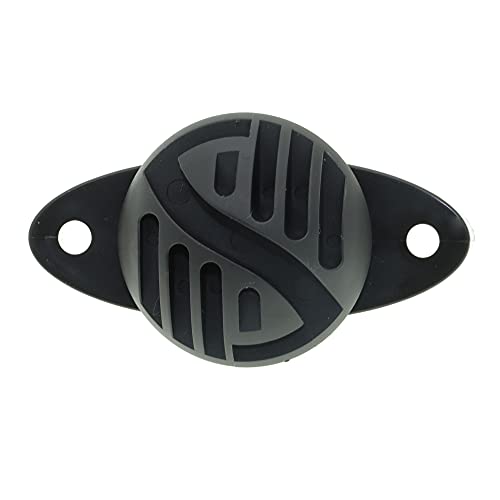 50 Pcs Black Wood Post Nail-On Polywire Insulators