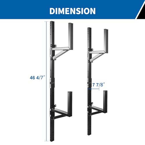 trailer ladder rack,Fit outer walls of open/enclosed cargo trailers