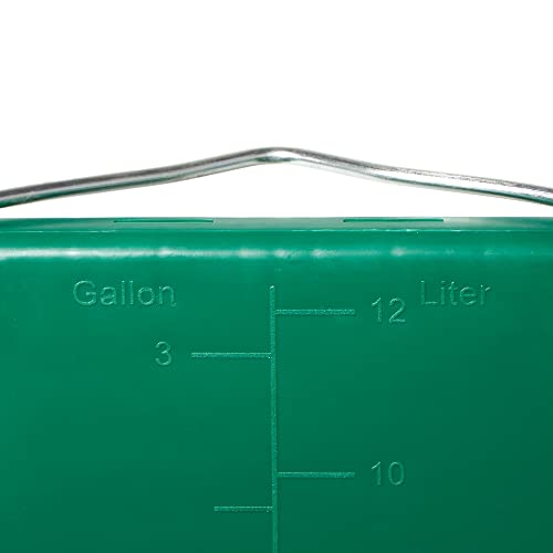Farm Innovators FB-80 Heated Flat-Back Plastic Bucket, Hanging Water Bucket with Built-in Thermostat and 70W Cord, 3 Gallons - size: 1 Pack