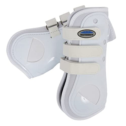 WeatherBeeta Dynamic Open Front Boots, White, Cob - size: Cob