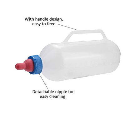 BORDSTRACT 32OZ Milk Feeder Bottle for Lambs