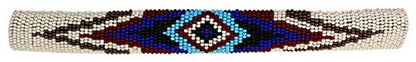 Nylon Horse Braided Beaded Noseband Rope Halter Lead Rope Tack Black 606RT30