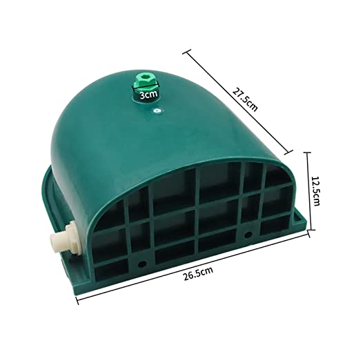 Plastic Automatic Water Bowl with Stainless Steel lid & Float Valve