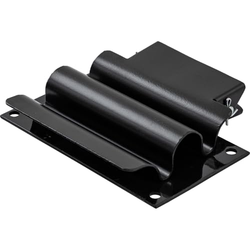 Buyers Products SH675 Black Steel Hand Tool Rack Holder for Trailers