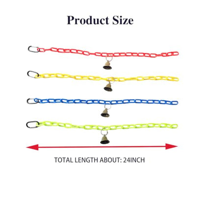 Goat Collar Breakaway Chain for Sheep Plastic Chain with Quick Release Link | plastic safety chain with quick release links for goats